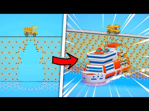 These bridges are engineered to PERFECTION in Poly Bridge 3!
