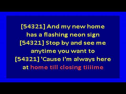 Merle Haggard -  Swinging Doors (karaoke)