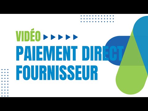 Paiement direct fournisseur