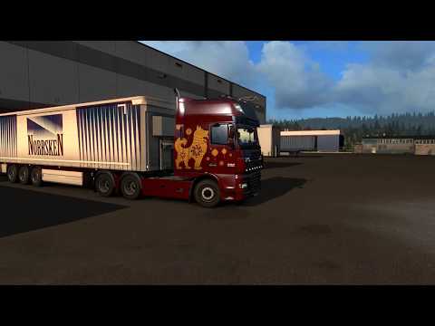 ETS2: Promods: Lillehammer to Oulu, part 1