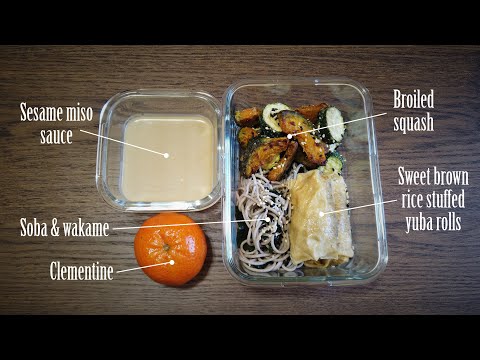 Yuba Rolls recipe (Healthy Bento Meal Prep) - Whole Food Plant-Based Vegan