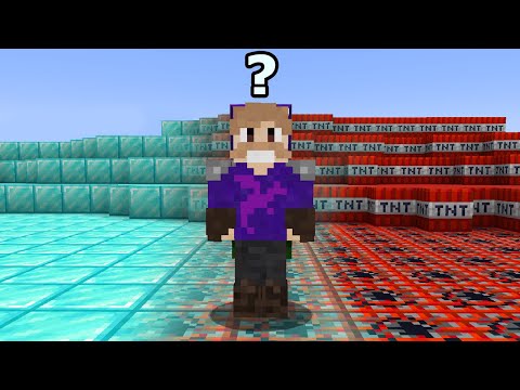 USING DIAMONDS to EXPLODE My Friend in Minecraft