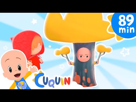 Cinco lobitos 🐺 y más canciones infantiles para bebés con Cleo y Cuquín