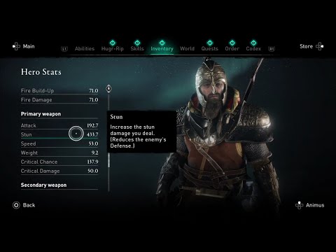 Ultimate +433 Stun Build Gameplay - Aesir Nightmare Difficulty - AC Valhalla