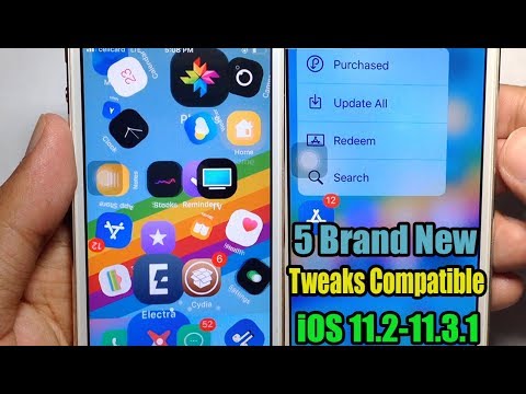 5 Brand New Cydia Tweaks Release iOS 11.2-11.3.1