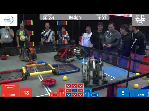 2019 VEXU Design SF2, SJTU1 vs UPRM