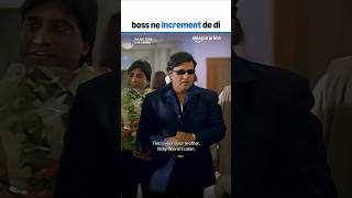 Download lagu Hello, YOU ARE PROMOTED! 🙂‍↕️🫵🏻 | Waah! Tera Kya Kehna | Govinda | #primevideoindia #movie #ytshorts mp3