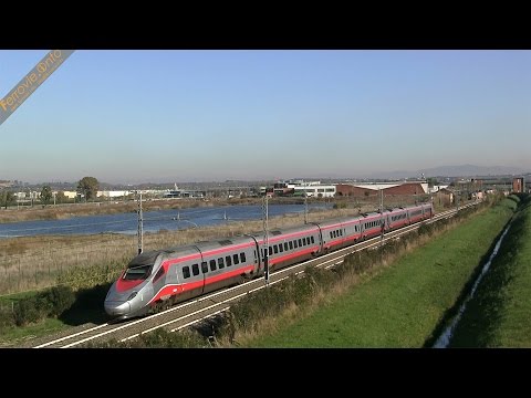 ETR 600 n.9 in corsa presso Parco Leonardo - ETR 600 n.09 running near Parco Leonardo