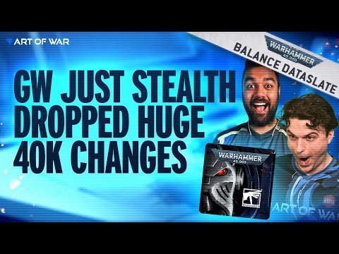 NEW Warhammer 40k Balance Dataslate Review