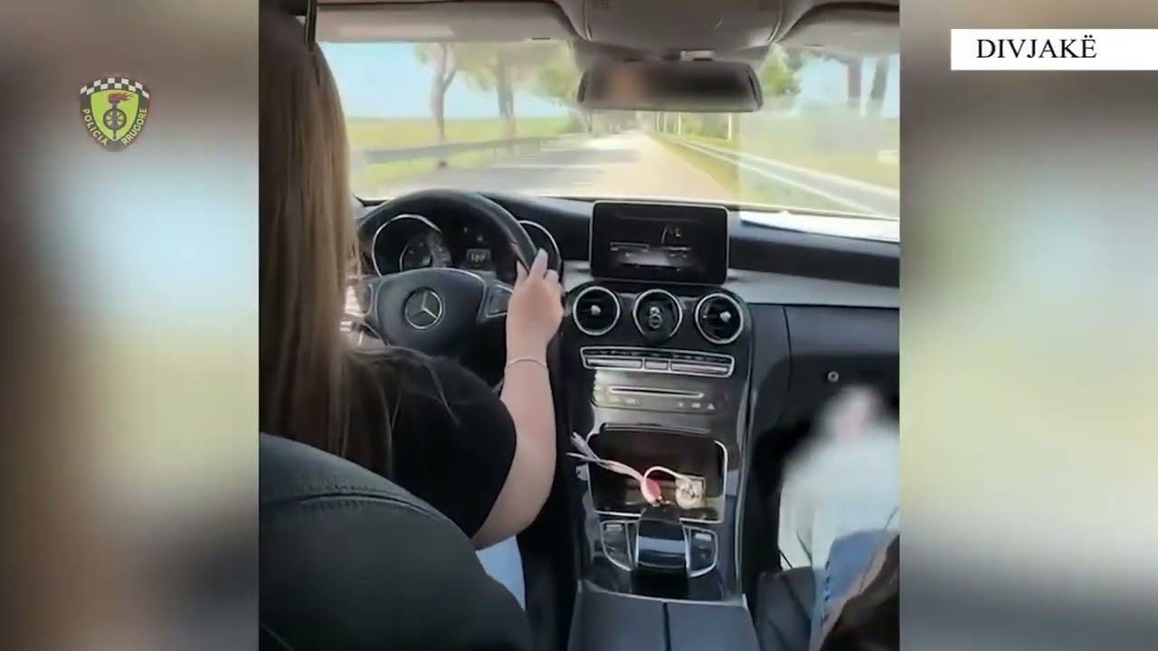 Publikoi videon duke ecur me shpejtësi në rrjetet sociale, Policia ndëshkon shoferen me 80 mijë lekë gjobë dhe i pezullon patentën për një vit
