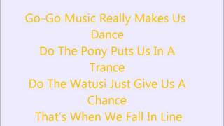 Glee - We Got the Beat - Lyrics
