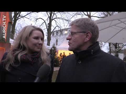 Lüttje Wiehnachtsplatz in Aurich eröffnet