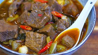 Easy Chinese Braised Beef Recipe (酸菜炖牛肉)