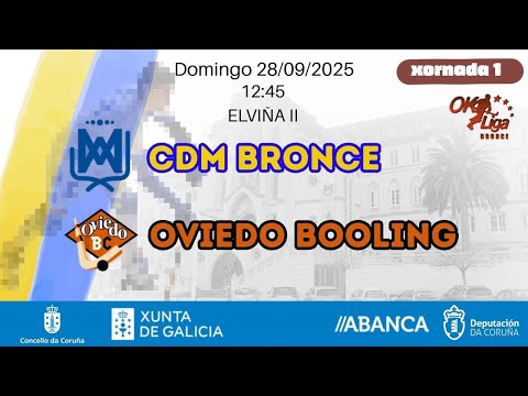 🎥​ CDM hockey patines - Oviedo Booling club [OK Liga Bronce masculina - J01]