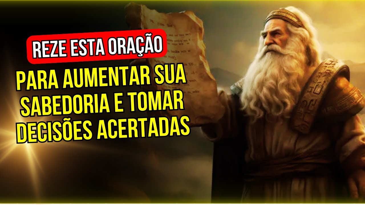 Oração para Aumentar Sua Sabedoria