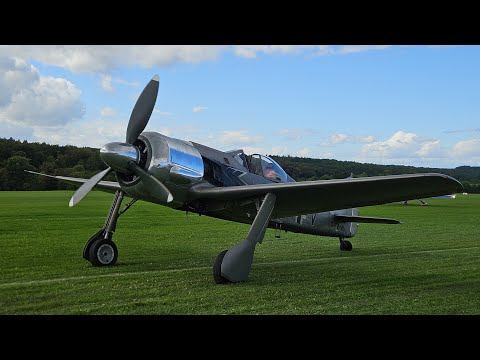 Focke-Wulf Fw 190 at OTT Hahnweide 2025 [4K]