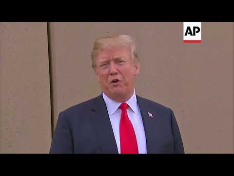 Trump Reviews Border Wall Prototypes in Calif.