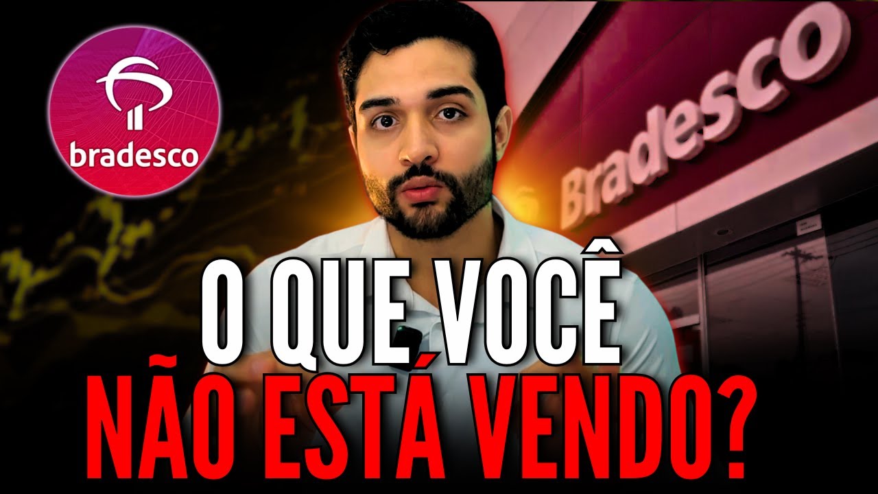 POR QUE BRADESCO NÃO PARA DE CAIR? CILADA OU OPORTUNIDADE? BBDC3 OU BBDC4?