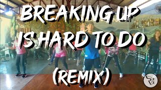 BREAKING UP IS HARD TO DO by Neil Sedaka (Remix) - Dancefitness - retro