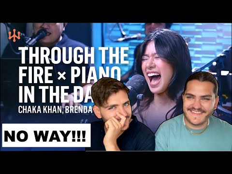 WE FELL IN LOVE | Twin Musicians REACT | Gigi De Lana   Through The Fire X Piano In The Dark