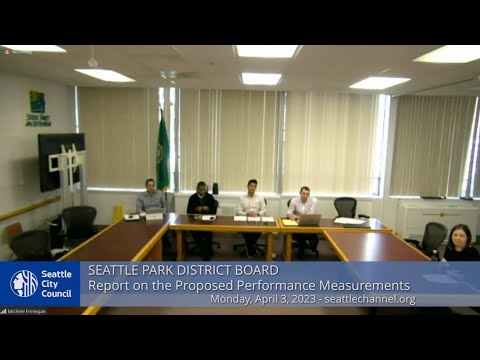 Seattle Park District Board - 4/3/23 - YouTube
