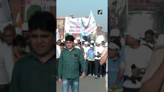 World Health Day 2023: Union Health Minister participates in mega walkathon in Delhi
