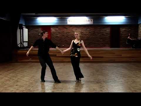 2009 Ceroc DanceMania - Freestyle Performance - Holly Skinner & Coby Chapple