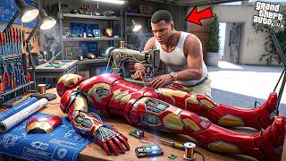 Franklin Upgrades Into MOST POWERFUL IRONMAN Suit Using a Magical Machine in GTA 5!