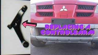 #MitsubishiOutlander #controlarm  replacing  #swaybarlink.
