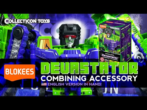 Blokees Transformers Devastator Combining Accessory USA Release - first look!
