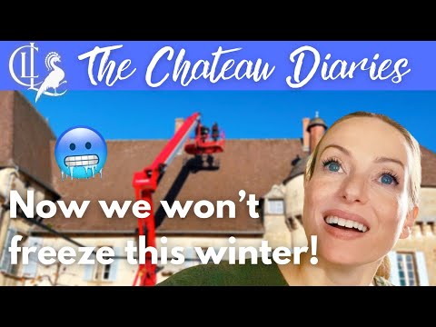 FIXING the CHATEAU'S 600 YEAR-OLD CHIMNEYS!