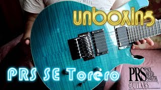 Video thumbnail for Unboxing PRS Paul Reed Smith SE Torero in Sapphire Blue by VIGO Recording Studio