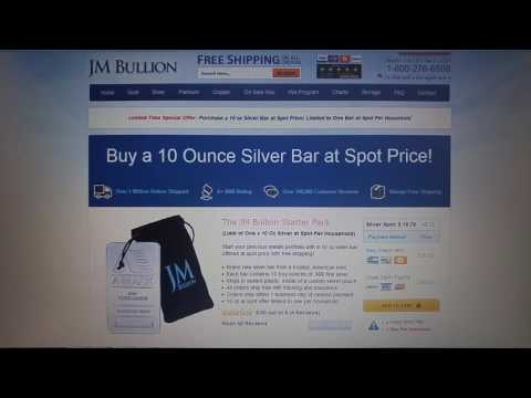 Deal Alert: 10 oz Silver Bar at Spot Shipped