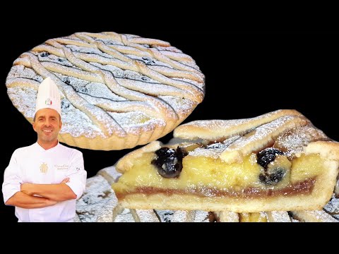 CROSTATA AMALFITANA.Ricetta spettacolare fatta a mano in casa,facile per tutti