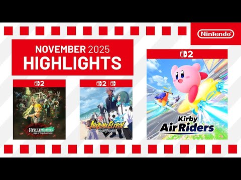 Monthly Highlights – November 2025 (Nintendo Switch 2 / Nintendo Switch)