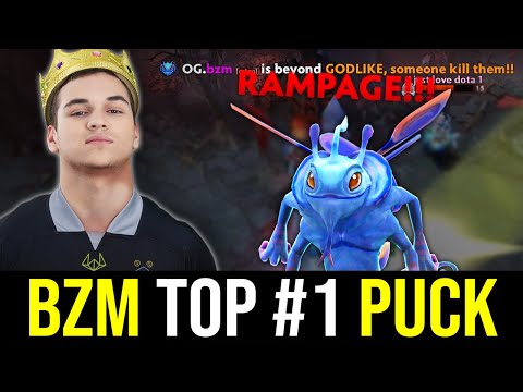 OG.bzm TOP 1 PUCK Looks Like - PERFECT GAME DOTA 2