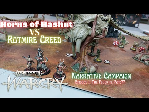 Warcry 2nd Edition Narrative Campaign: Episode 1 The Floor is...Acid??