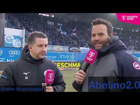 Ryan Naderi: "This is a topic that doesn't interest me at all right now." #hansarostock #magentas...