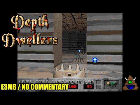 Depth Dwellers (DOSBox) - E3M8 - No Commentary