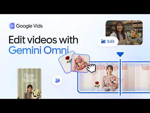 Video Thumbnail: Edit videos with prompts in Google Vids
