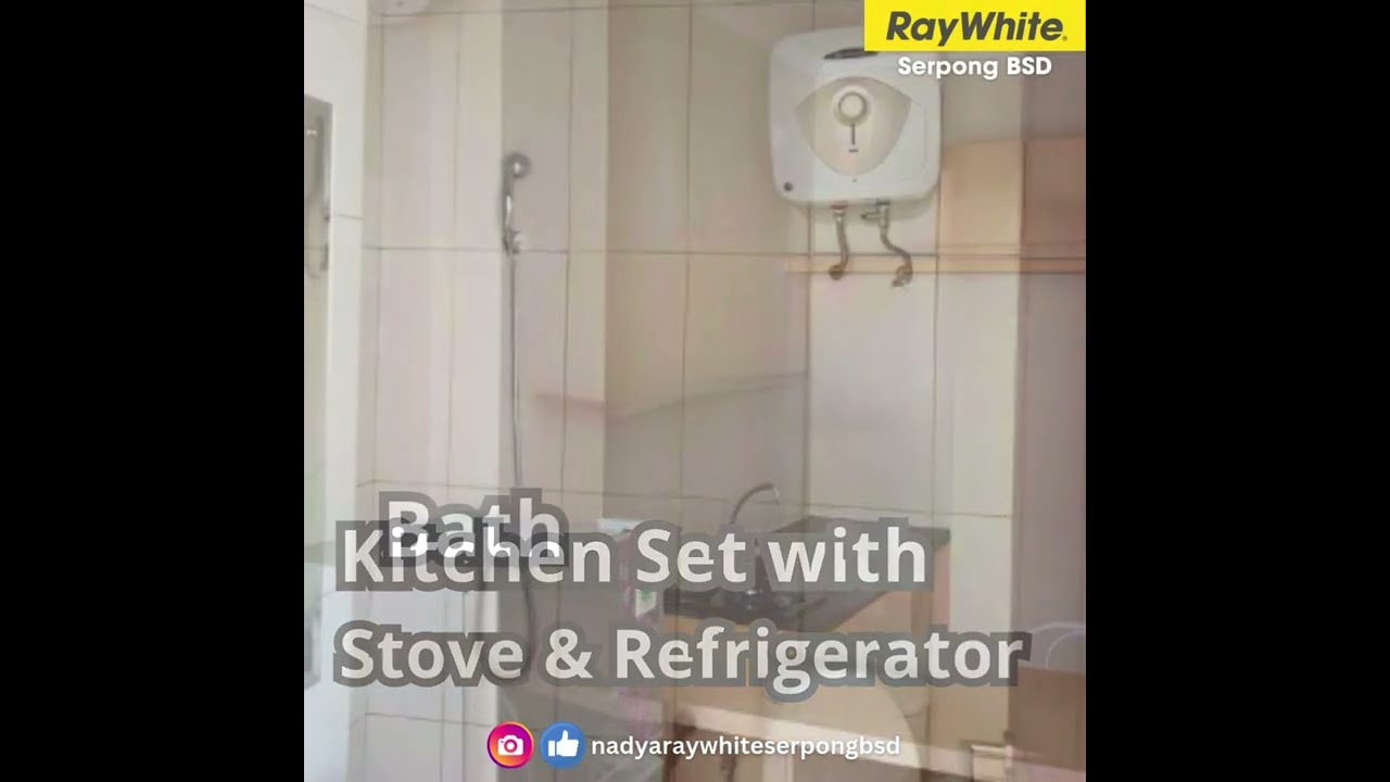 Apartemen Asatti Garden House 1 BR Baru Furnished