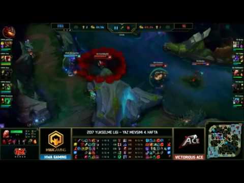 HWA (Achuu Twitch) VA (Sketch Varus) 4. Hafta Yükselme Ligi Maç Özeti