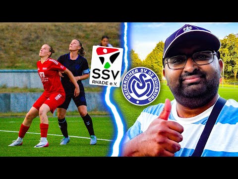 ENDSPURT - SAISONVORBEREITUNG! 🦓🤍💙 SSV Rhade vs. MSV Duisburg FRAUEN🔥✅ | STADIONVLOG 4