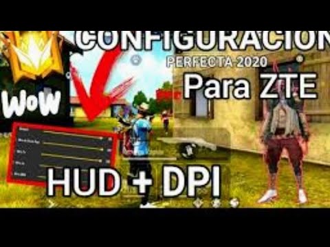 LA MEJOR CONFIGURACIÓN PARA EL ZTE BLADE A7📲 HIGHLIGHTS )FREE FIRE 💎🎯