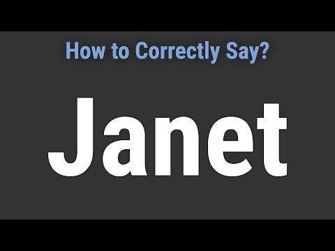 How to Pronounce Name Janet (Correctly!)