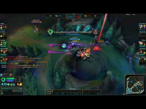 Thresh plays with broken duskblade