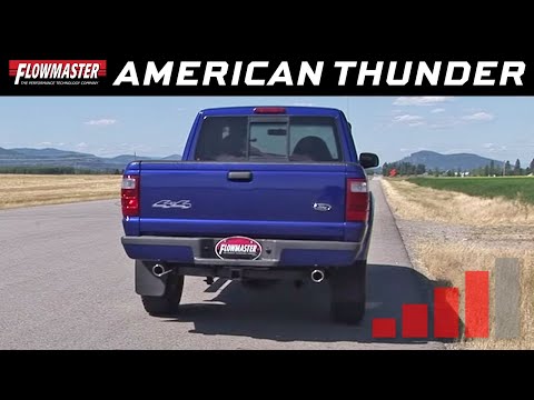 1998-09 Ford Ranger - American Thunder Cat-Back Exhaust System 817529