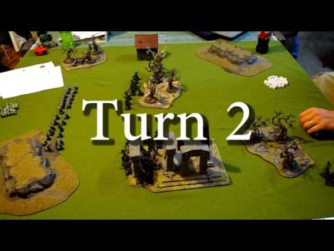 Sylvaneth (Woodelves) Vs Duardin (Dwarfs) Age Of SIgmar Battle Report