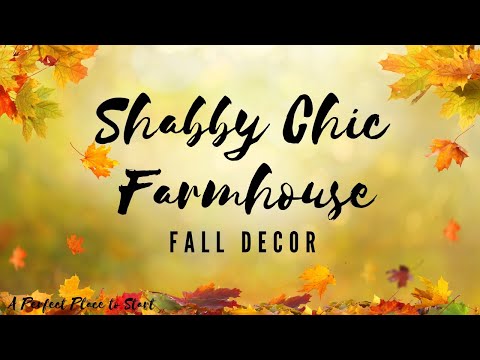 🍁 5 *STUNNING* Shabby Chic Farmhouse Fall DIYS! Dollar Tree Farmhouse Fall DIYS!
