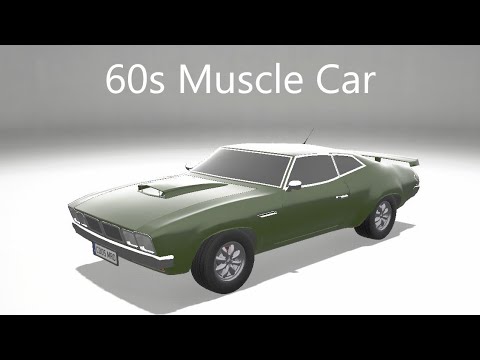 Building a 60s Muscle Car in Automation (Feat BeamNG Drive)